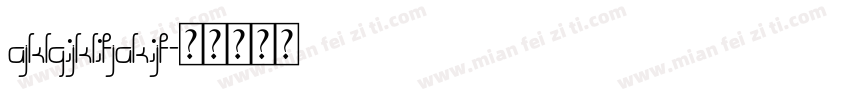 ajklg;jkl;fjak;jf字体转换