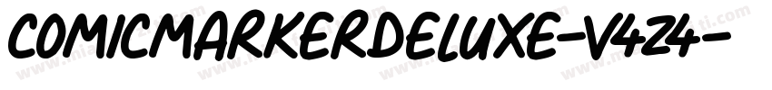 ComicMarkerDeluxe-v4Z4字体转换
