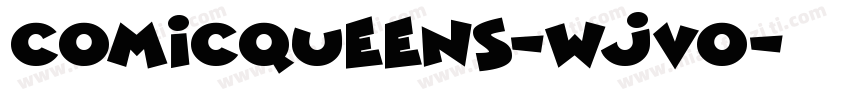 ComicQueens-WjVO字体转换