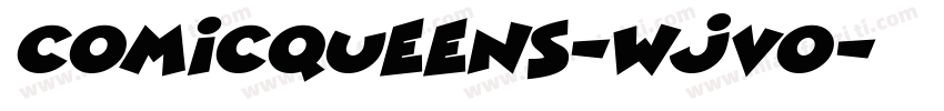 ComicQueens-WjVO字体转换