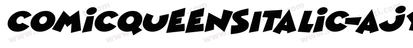 ComicQueensItalic-ajyg字体转换