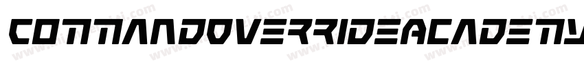 CommandOverrideAcademy-Yp18字体转换