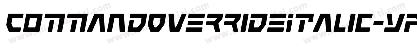 CommandOverrideItalic-Yp14字体转换