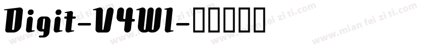 Digit-V4Wl字体转换