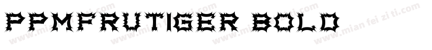 ppmfrutiger-bold字体转换