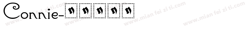 Connie字体转换