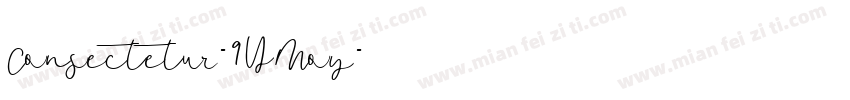 Consectetur-9YMoy字体转换