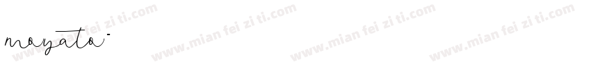 moyato字体转换