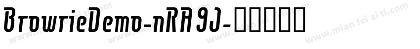 BrowrieDemo-nRA9J字体转换