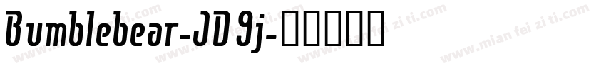 Bumblebear-JD9j字体转换