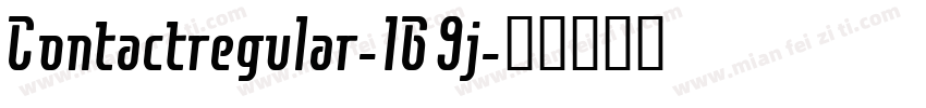 Contactregular-1G9j字体转换