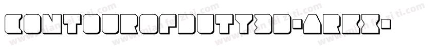 ContourOfDuty3D-ArKx字体转换