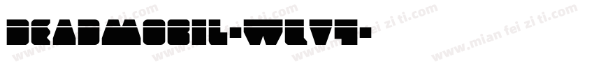 Deadmobil-WLv4字体转换