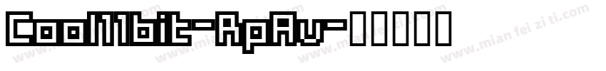 Cool11bit-RpAv字体转换