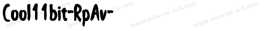 Cool11bit-RpAv字体转换