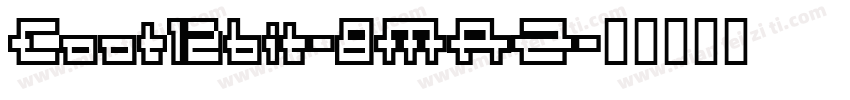 Coot12bit-8MRZ字体转换