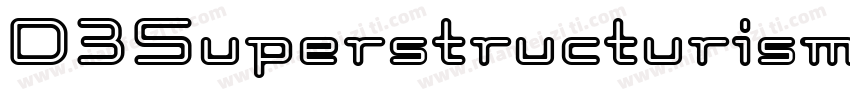 D3SuperstructurismKatIn-K7oZ字体转换