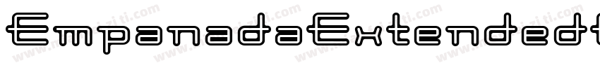 EmpanadaExtendedBold-l7oZ字体转换