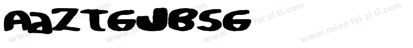 AaZTGJBSG字体转换