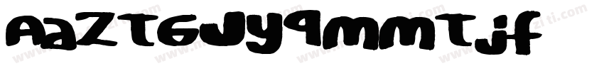 AaZTGJYQMMTjf字体转换
