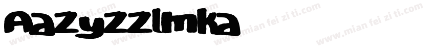 Aazyzzlmka字体转换