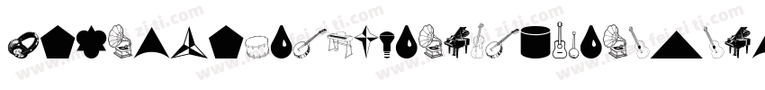 CornucopiaOfDingbatsNineRegular-2lJe字体转换