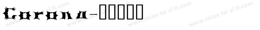 Corona字体转换