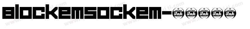 BlockemSockem字体转换