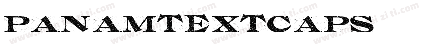 PanAmTextCaps字体转换