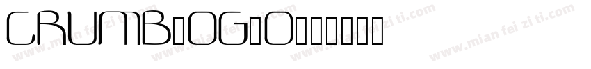 Crumb-OG3O字体转换