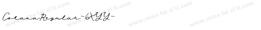 CotanaRegular-6XYY字体转换