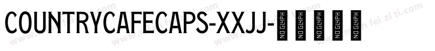 CountryCafeCaps-XxJj字体转换