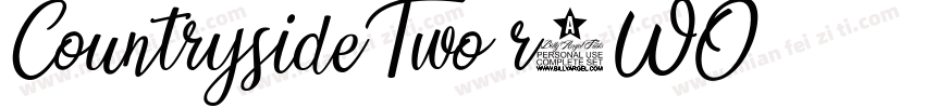 CountrysideTwo-r9WO字体转换