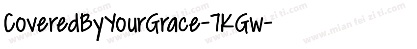 CoveredByYourGrace-7KGw字体转换