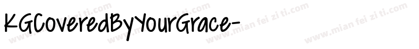KGCoveredByYourGrace字体转换