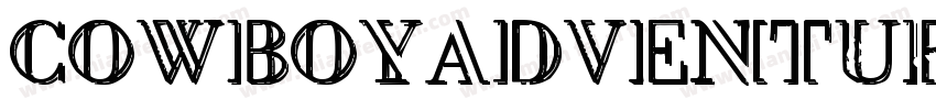 CowboyAdventureItalic-BWWpB字体转换