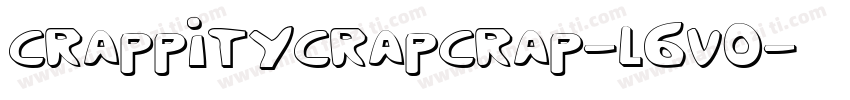 CrappityCrapCrap-l6V0字体转换