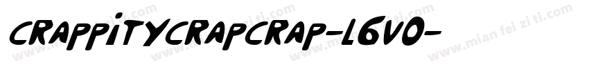 CrappityCrapCrap-l6V0字体转换