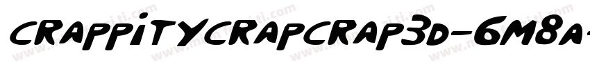 CrappityCrapCrap3D-6m8A字体转换