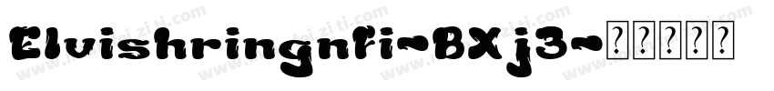 Elvishringnfi-BXj3字体转换