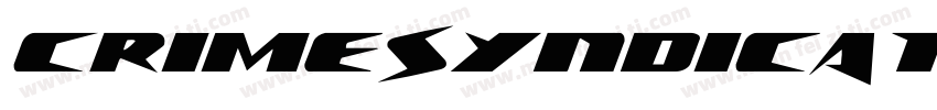 CrimeSyndicateExpanded-v9w7字体转换