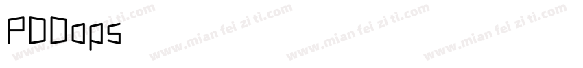 PDDops字体转换