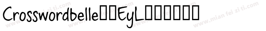 Crosswordbelle-5EyL字体转换