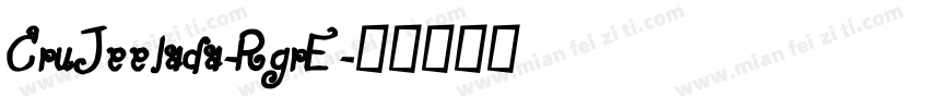 CruJeelada-RgrE字体转换