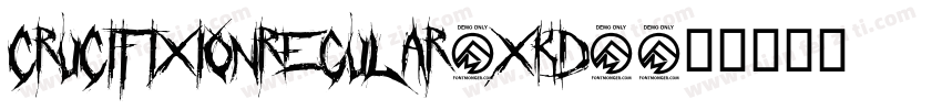 CrucifixionRegular-xKd8字体转换