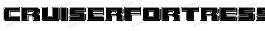 CruiserFortressBevelItalic-xeWm字体转换