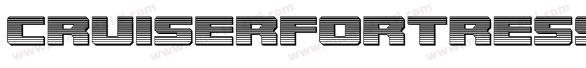 CruiserFortressChrome-pdPd字体转换