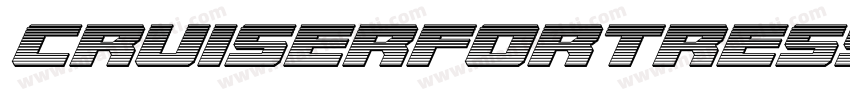 CruiserFortressChromeItalic-D2xD字体转换