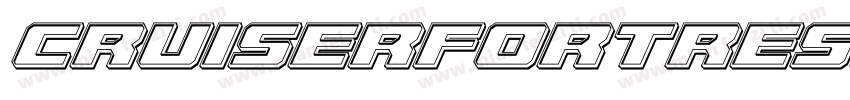 CruiserFortressEngravedItal-JPDm字体转换