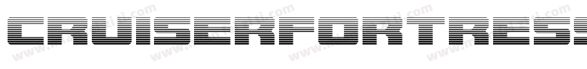 CruiserFortressGradientItal-5qDa字体转换